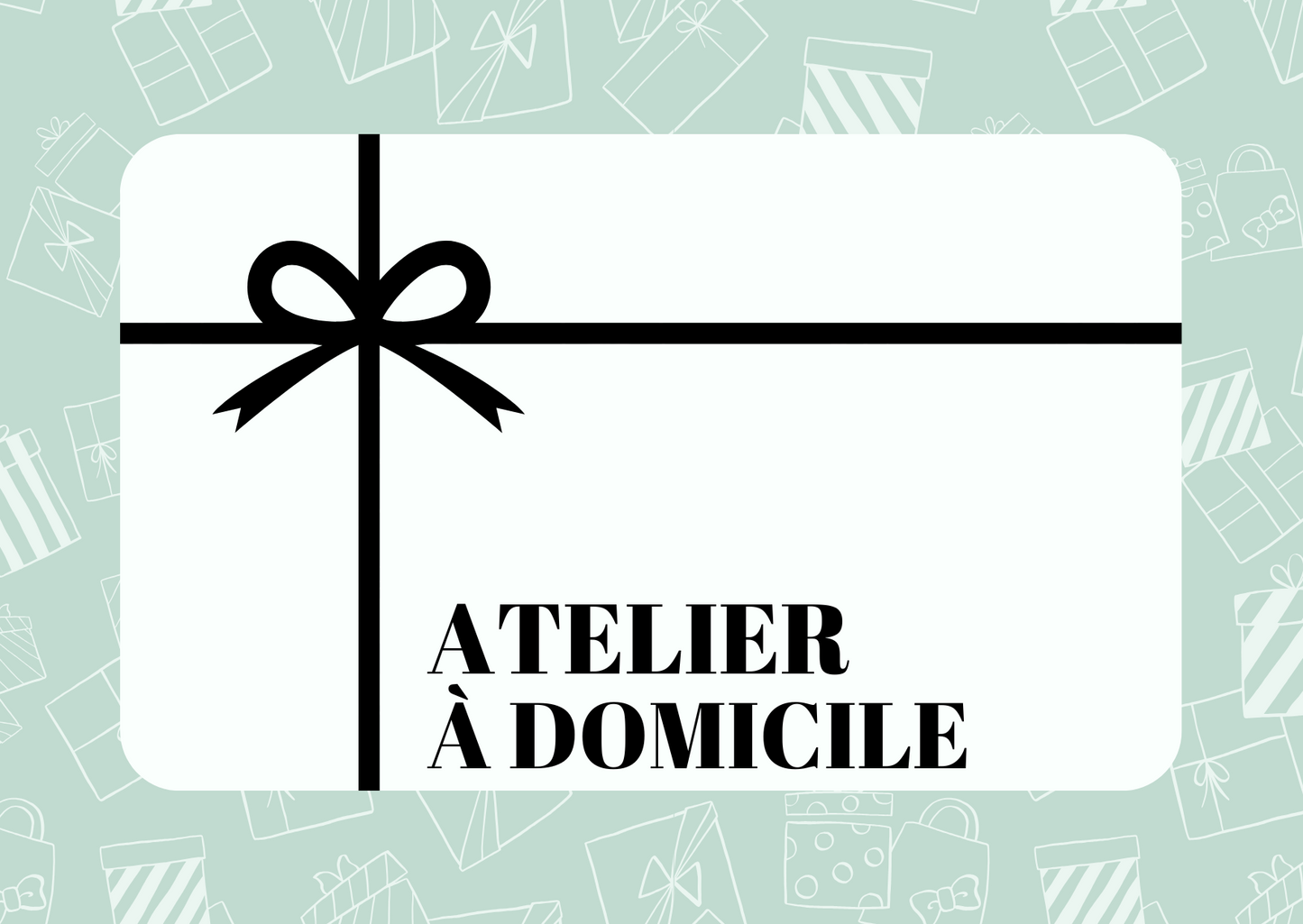 Atelier à domicile