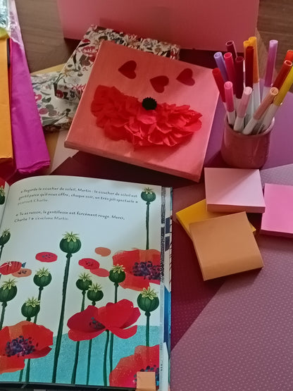Atelier n°8 - Gentils Coquelicots