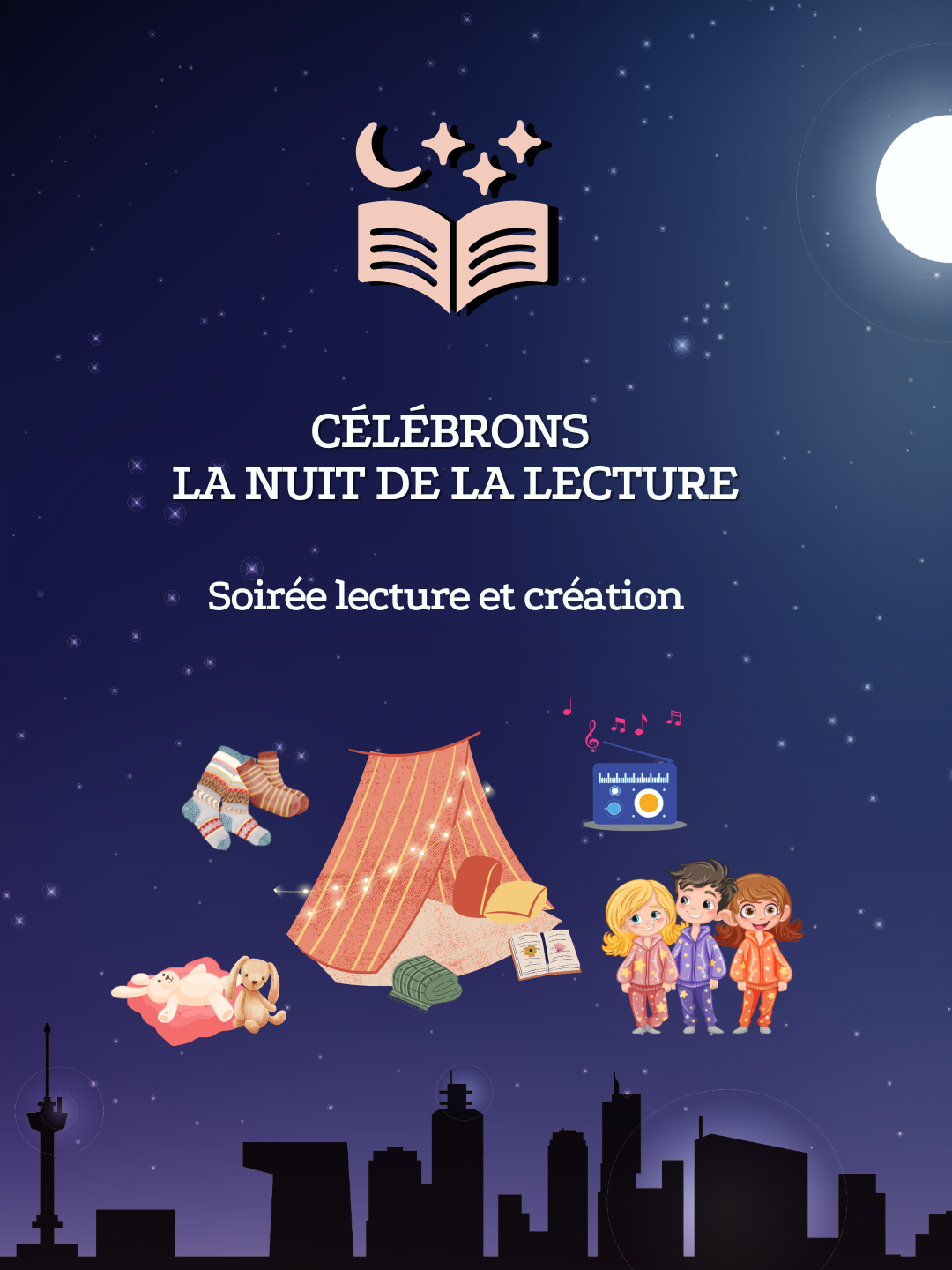 La nuit de la lecture - Soirée lecture et création